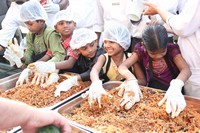 Namrata and  Goutham at Cake Mixing Photos